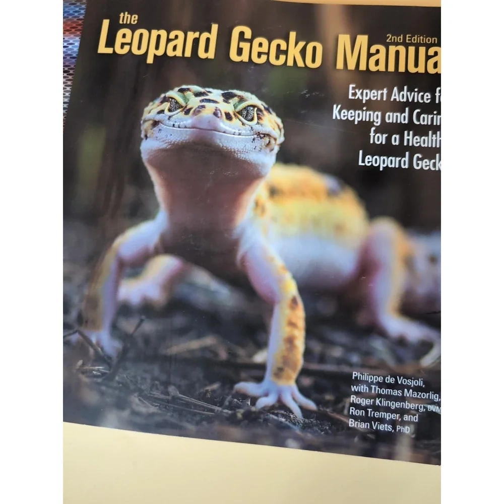 Leopard Gecko Manual :‎ Expert Advice for Keeping and Caring for a Healthy...